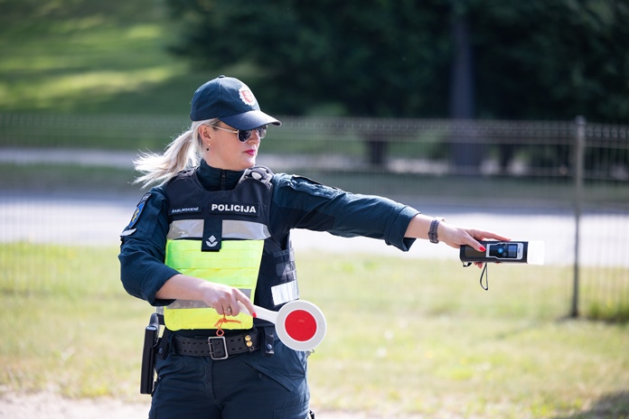 Policija. ELTA / Andrius Ufartas